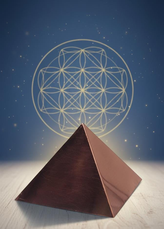 Copper pyramid