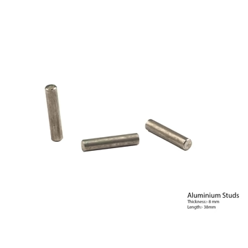 Aluminium studs  set of 3 pcs