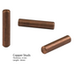 Copper stud 3 pcs set