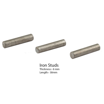 Iron studs set of 3 pcs